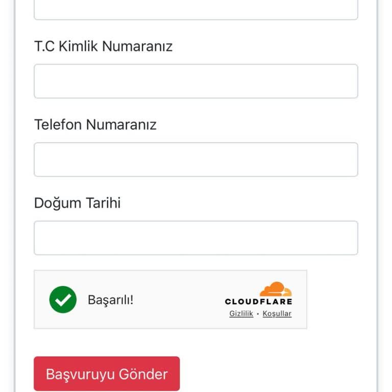Kişisel Bilgilerimle Yapılan İşlemlerden Sorumluluk Kabul Etmiyorum