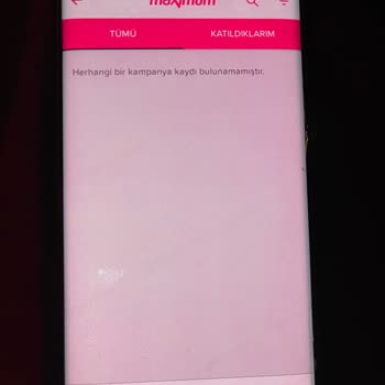 Güncel Cihazlarda Maximum Mobil Kampanyaları Görüntülenemiyor