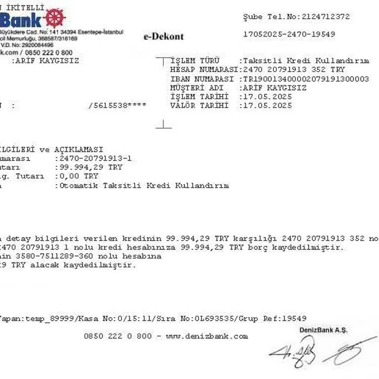 Adıma İzinsiz Kredi Çekildi, Trendyol Destek Vermiyor