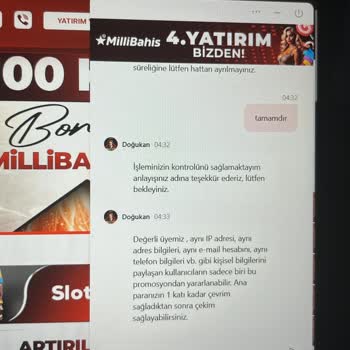 Bonus Kullanımı Sonrası Haksız Bakiye Sıfırlaması Ve Eşitsiz Muamele