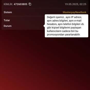 Bonus Kullanımı Sonrası Haksız Bakiye Sıfırlaması Ve Eşitsiz Muamele