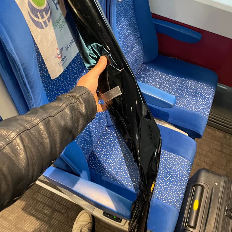 YHT Çalışanlarının Bagaj Politikası Nedeniyle Cam Filmim Zarar Gördü