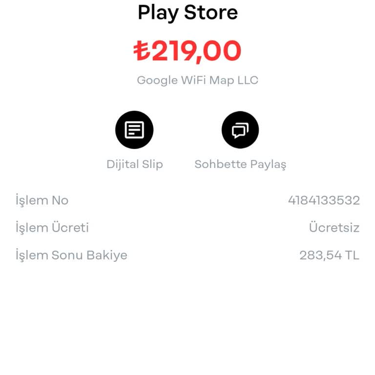Bilinmeyen Uygulamadan İzinsiz Para Çekildi