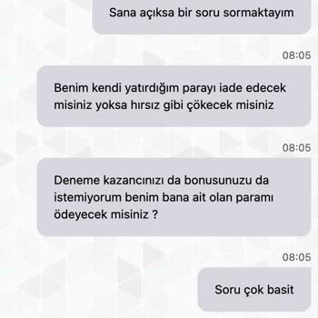 Deneme Bonusu Sonrası Ödeme Yapılmadı, Belge Talep Edildi