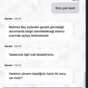 Deneme Bonusu Sonrası Ödeme Yapılmadı, Belge Talep Edildi