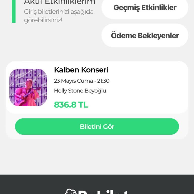 Bubilet.com'da Bilet İptal Seçeneği Bulunmuyor, Mağduriyet Yaşıyorum