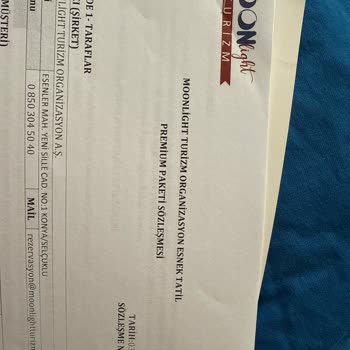 Moonlight Şirketinde Tatil Satın Alımı Sonrası İletişim Ve Hizmet Sorunu