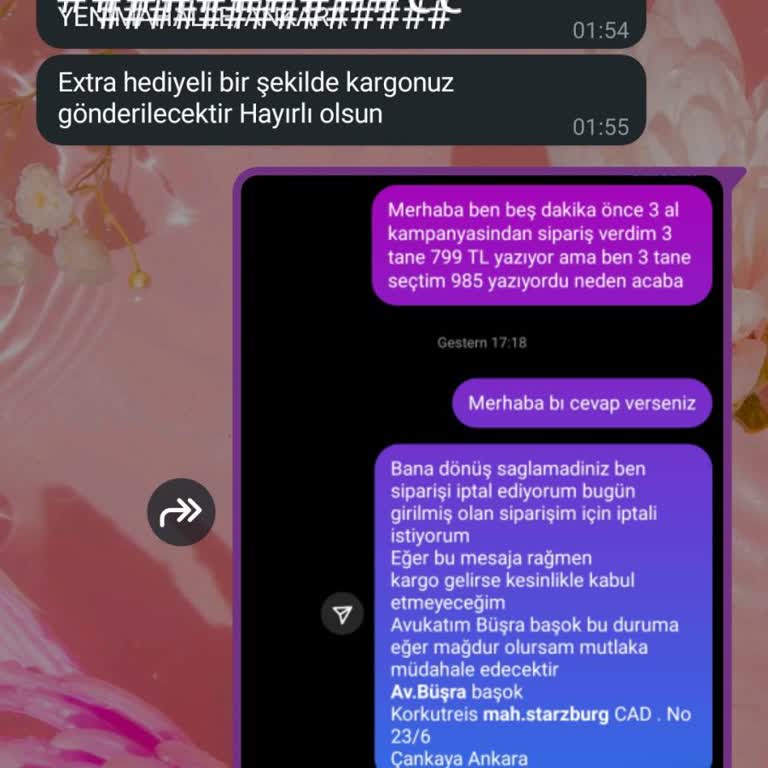 İletişimsizlik Ve Yanıltıcı Fiyat: Siparişimi İptal Edemiyorum!