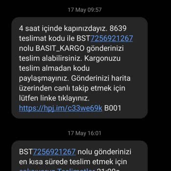 Hepsijet Kargom Teslim Edilmeden İade Edilmiş