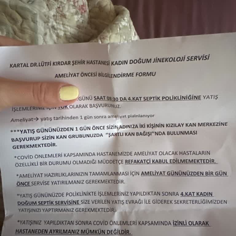 Türk Kızılay Ameliyat Öncesi Kan Bulma Zorunluluğu Beni Ameliyattan Çok Strese Soktu