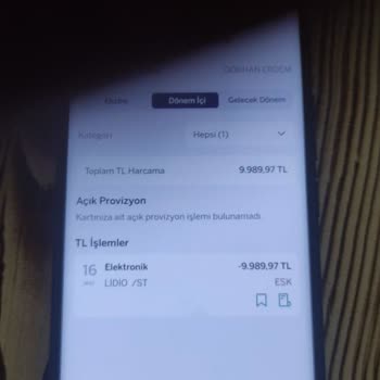 Habersiz Açılan Sanal Karttan Yüksek Tutarda Çekim Mağduriyeti