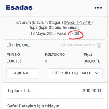 Gecikmeli Yolculuk, Fazla Mola Ve Yanıltıcı Bilgi Nedeniyle Mağduriyet