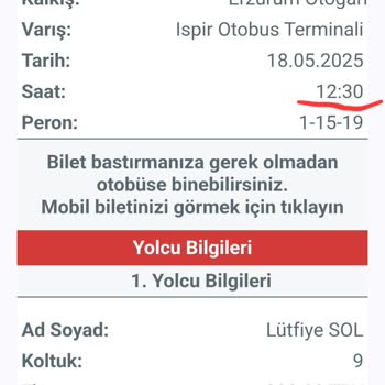Gecikmeli Yolculuk, Fazla Mola Ve Yanıltıcı Bilgi Nedeniyle Mağduriyet
