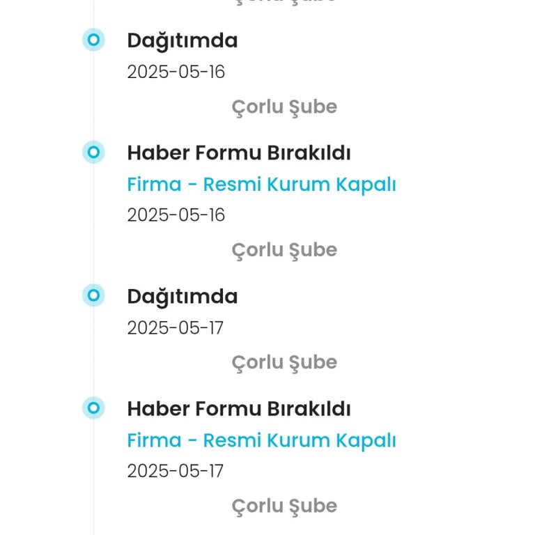 Taahhüt Edilen Sürede Teslim Edilmeyen Kargo Ve Yanıltıcı Teslimat Bilgisi
