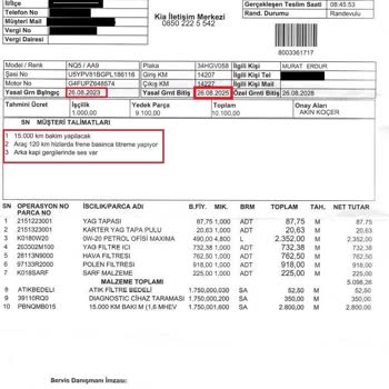 Kia Sportage Fren Sorunu Ve Garanti Kapsamı Mağduriyeti