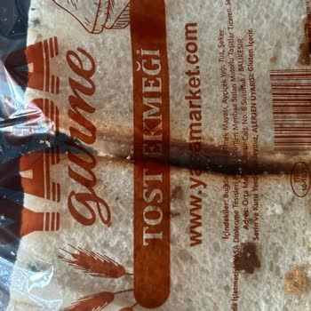Taze Alınan Tost Ekmeğinde Küf Sorunu Yaşadım