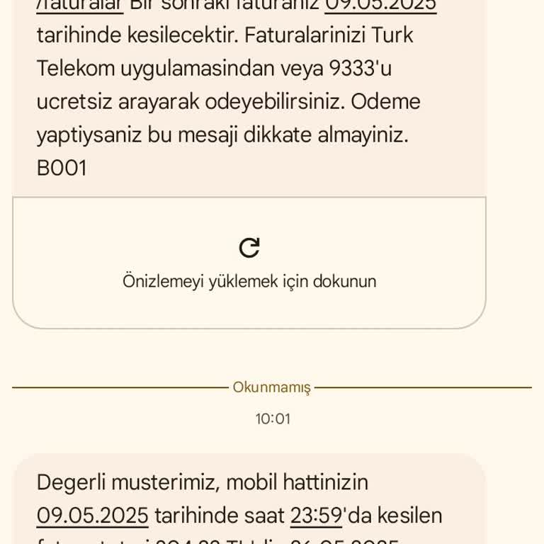 Taahhüt Bitmeden Fazladan Fatura Ve Yetersiz Bilgilendirme