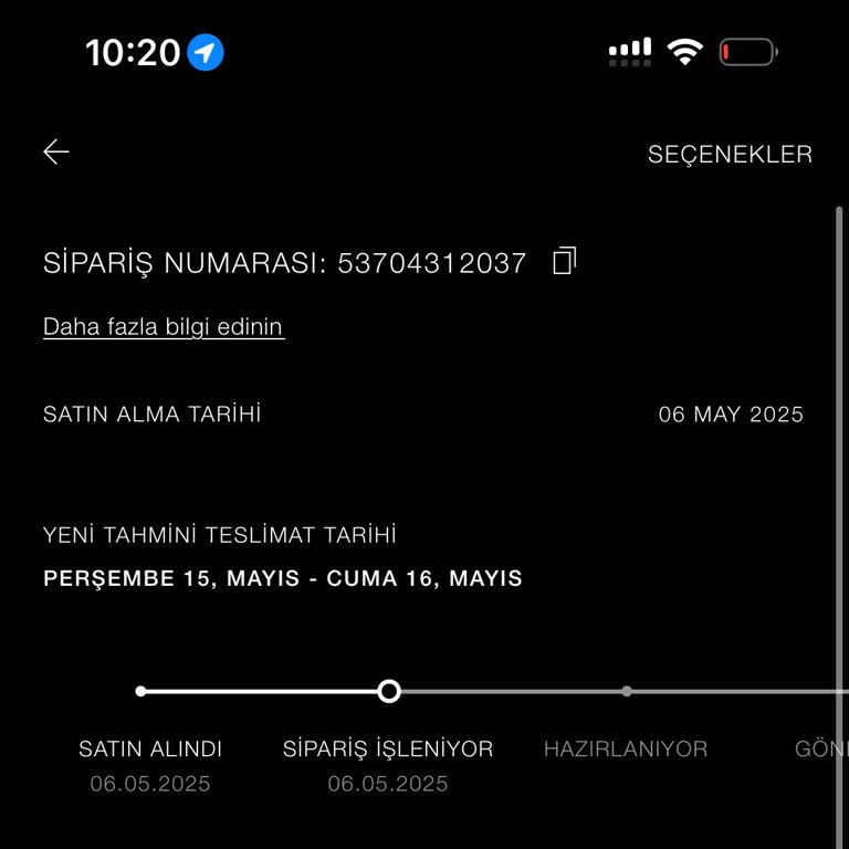 Zara Siparişim 2 Haftadır İşleniyor Müşteri Hizmetleri Yardımcı Olmuyor