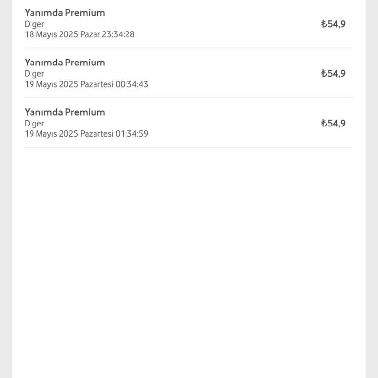 Faturama Dört Kez Yansıtılan Vodafone Premium Ücreti Bütçemi Aştı
