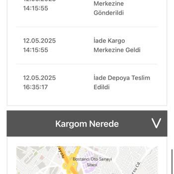Kargom Arama Yapılmadan İade Depoya Gönderildi, Mağdur Oldum