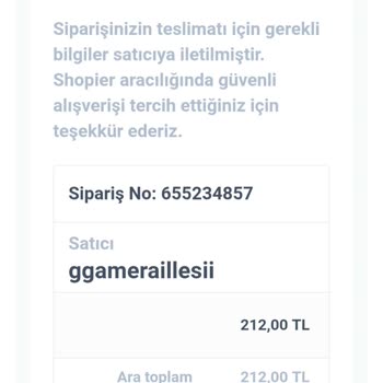 Satın Alınan Paket Hesaba Yansımadı, İade Talebim Karşılanmıyor