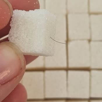 Kapalı Şeker Paketinden Çıkan Kıl Hijyen Endişesi