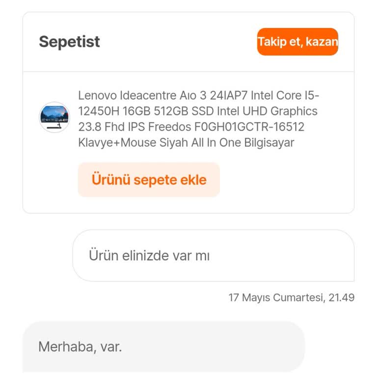 Sipariş Edilen Ürün Gönderilmedi, Fiyat Artışı Mağduriyeti