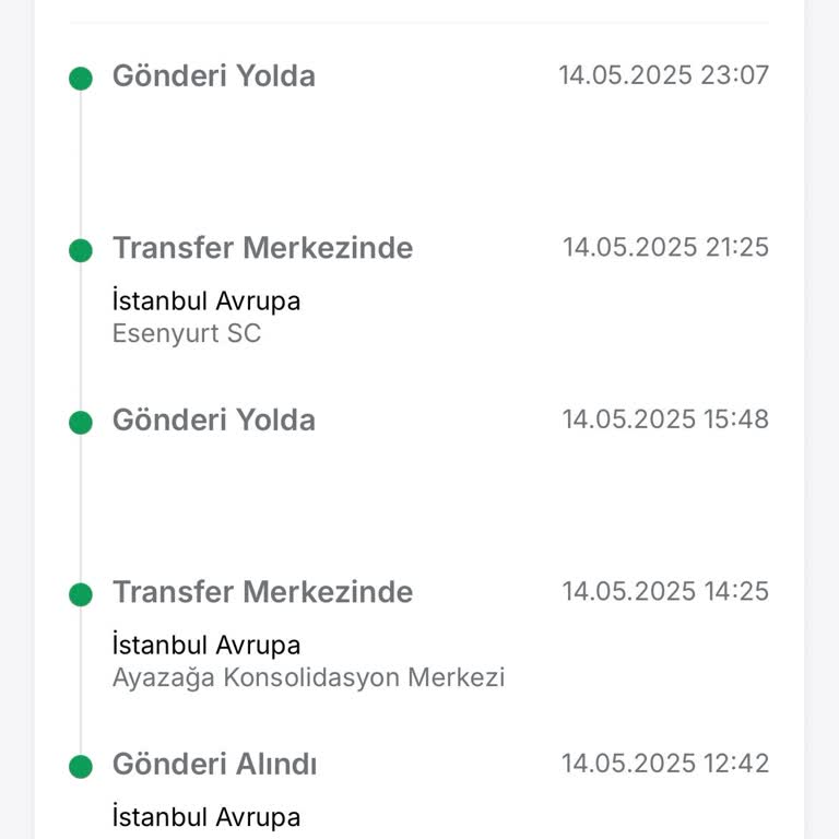 Teslimat Şubesine Gönderilmeyen Kargo Nedeniyle Yaşanan Mağduriyet