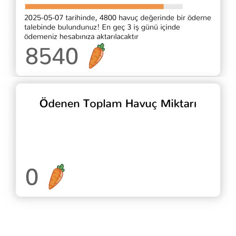 Havucum Anket Uygulamasında Ödeme Gecikmesi Ve Güven Sorunu