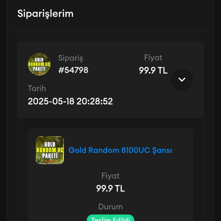 Satın Aldığım UC Hesabıma Yüklenmedi, Yardım Bekliyorum