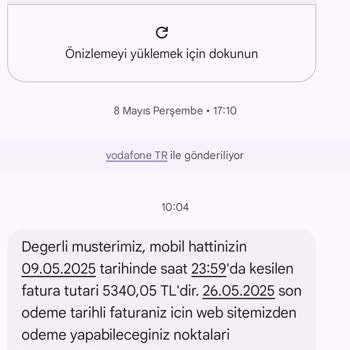 Bilgilendirme Yapılmadan Fahiş Fatura Ve Geç Gelen Borç Şoku
