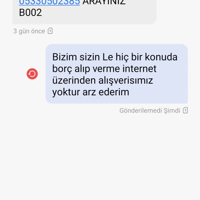 Haksız Borç Ve Suçlama İddiası