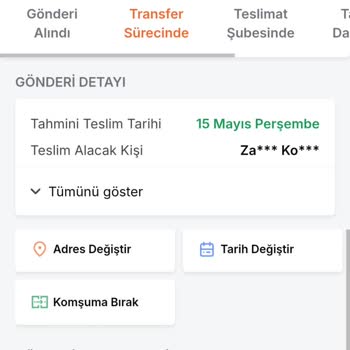 Teslimat Gecikmesi Ve Yetersiz Destek Süreci