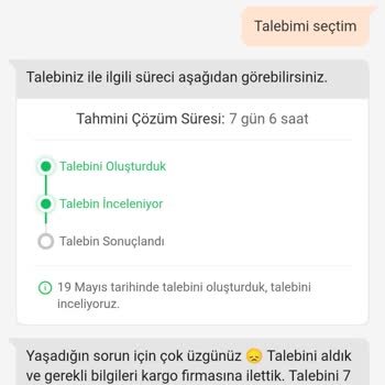 Teslimat Gecikmesi Ve Yetersiz Destek Süreci