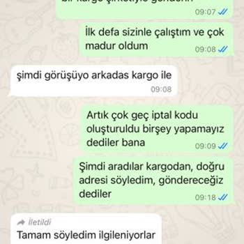 Sipariş Edilen Bal Teslim Edilmedi, Destek Ve İade Sağlanmadı