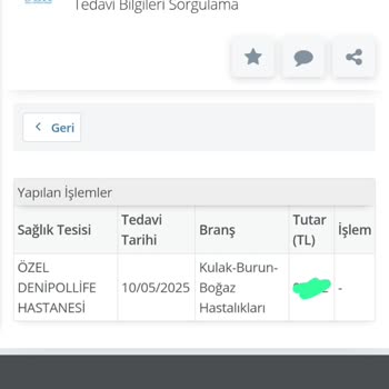 Denipol Hastanesi Sigorta Karşılamayan Doktor Yönlendirmesiyle Mağduriyet Yaşadım