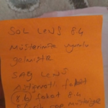 Yanlış Lens Satışı Ve Mağazada Kaba Davranış