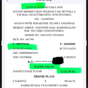 Garanti Sürecinde Mağduriyet Ve Yetersiz Çözüm: Atasun Optik Ray-Ban Gözlük Sorunu