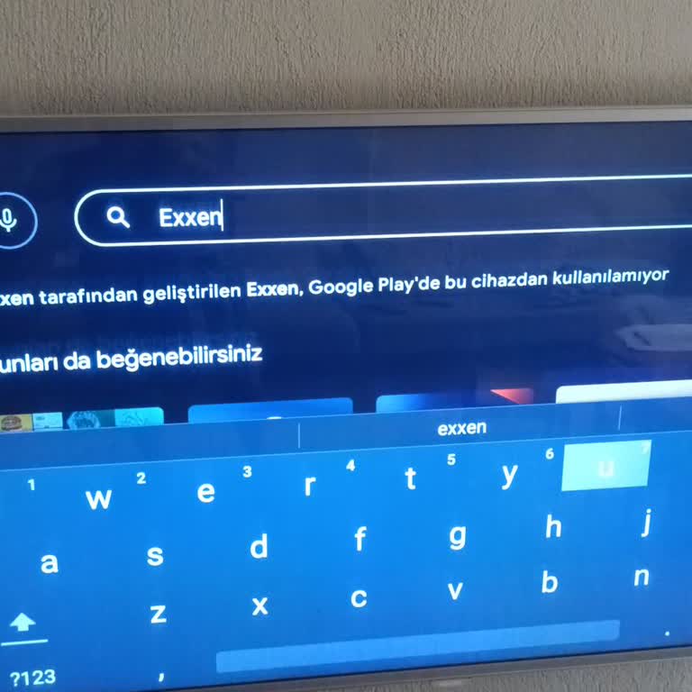Philips Televizyonda Exxen Uygulaması Görünmüyor Ve Yüklenmiyor