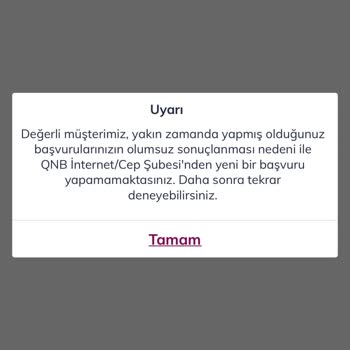 Faizsiz Kredi Başvurum Sebepsizce Reddedildi