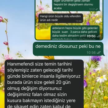 Ürün Değişiminde Yaşanan Sorun Ve Yanıltıcı Bilgilendirme
