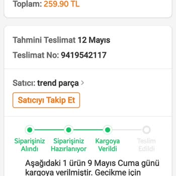 Siparişim Zamanında Teslim Edilmedi, Sorunum Çözülmedi