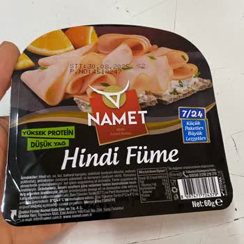 Aldığım Namet Hindi Füme Paketi Tamamen Boş Çıktı
