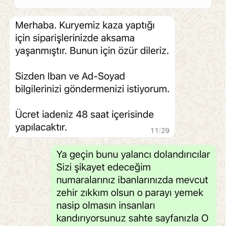 Sipariş Verilen Çiçek Teslim Edilmedi, İletişim Engellendi