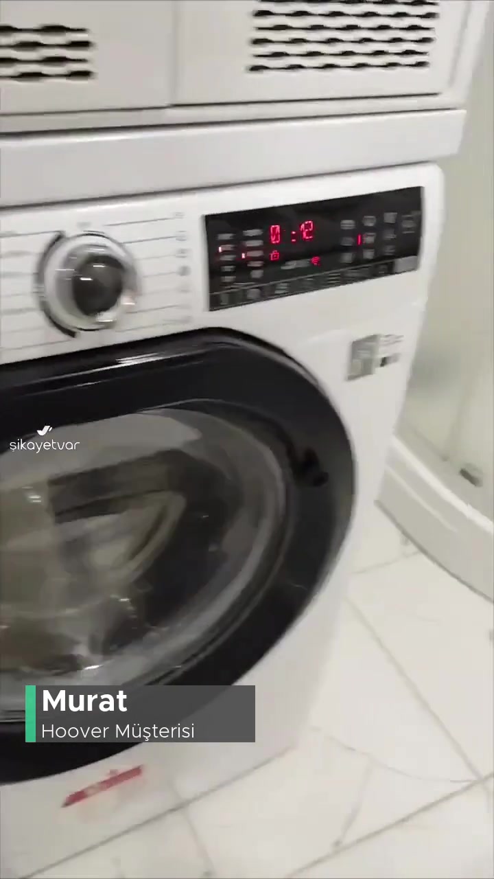 Hoover 10 Kg Çamaşır Makinesi Sesi! videonun kapak resmi