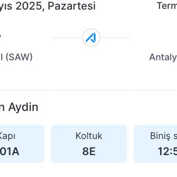 Ücretli Koltuk Seçimimin Uçuş Günü Değiştirilmesi Nedeniyle Sürprizimin Bozulması