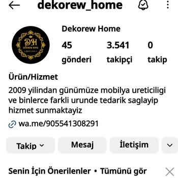 Dekorew_home Ücreti Aldıktan Sonra Geri Dönüş Yapmadı