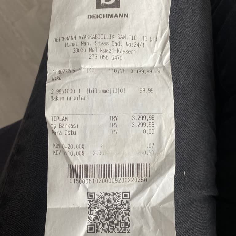 Deichmann'dan Aldığım Ayakkabıda Kısa Sürede Açılma Ve Değişim Sorunu
