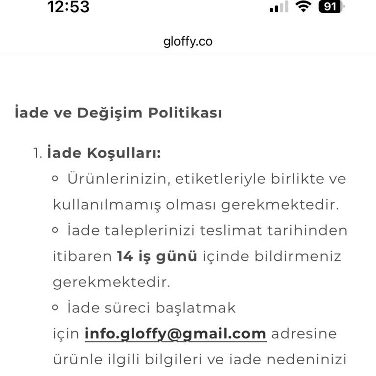 İade Talebime Ve Mesajlarıma Cevap Verilmiyor, Mağdur Edildim