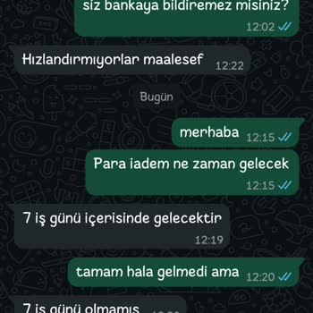 Para İadesi Sürekli Gecikiyor Ve Müşteri Hizmetleri Yetersiz